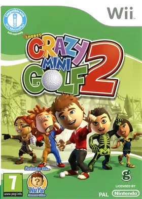 Crazy Mini Golf 2 box cover front